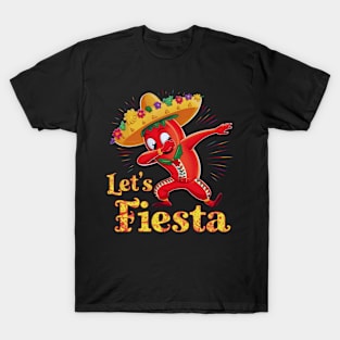 "Fiesta Pepper Dab: Cinco de Mayo Celebration" T-Shirt